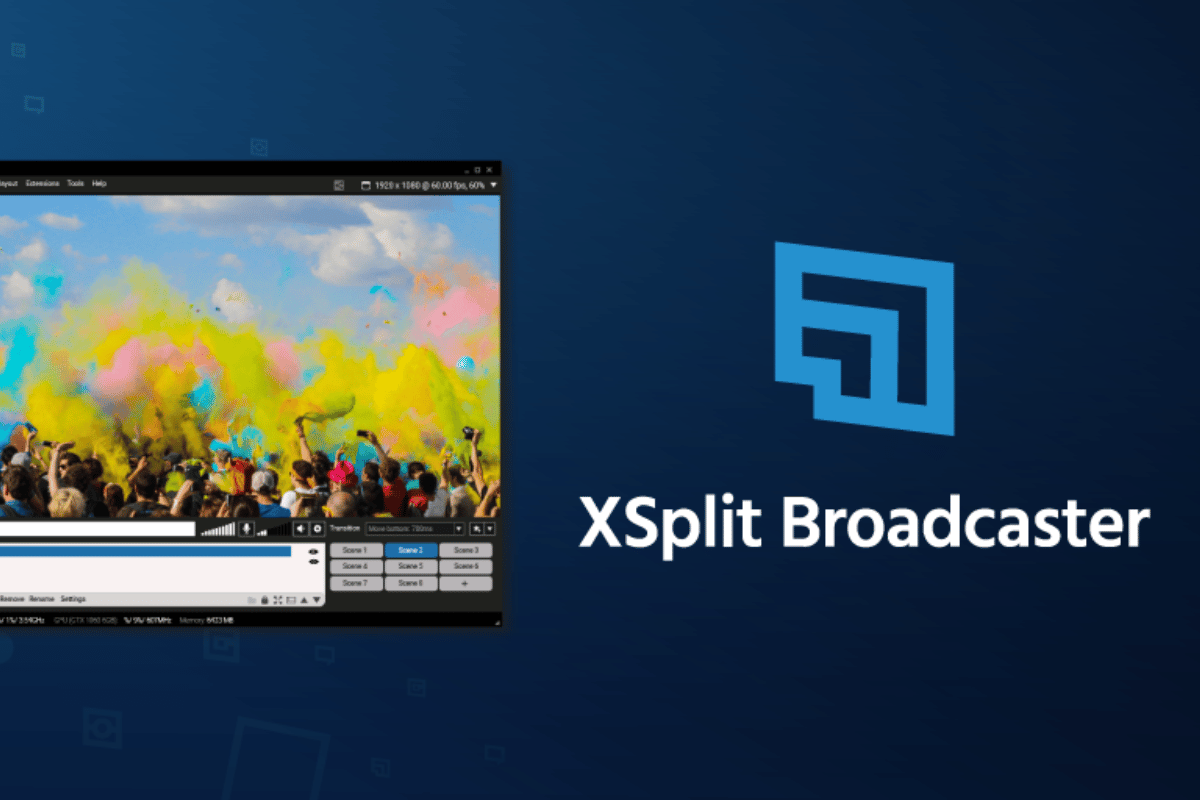 Ứng dụng live stream XSplit Broadcaster