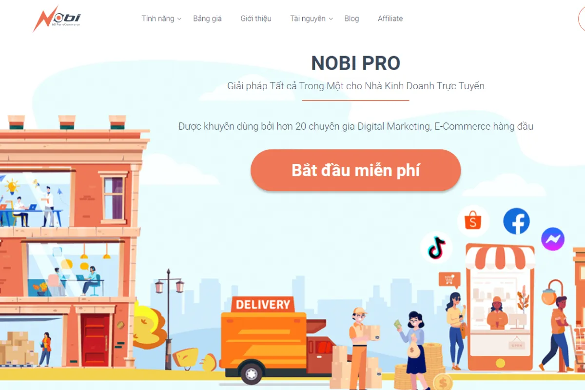 Nobi Pro là một giải pháp toàn diện giúp doanh nghiệp tối ưu hóa hoạt động kinh doanh
