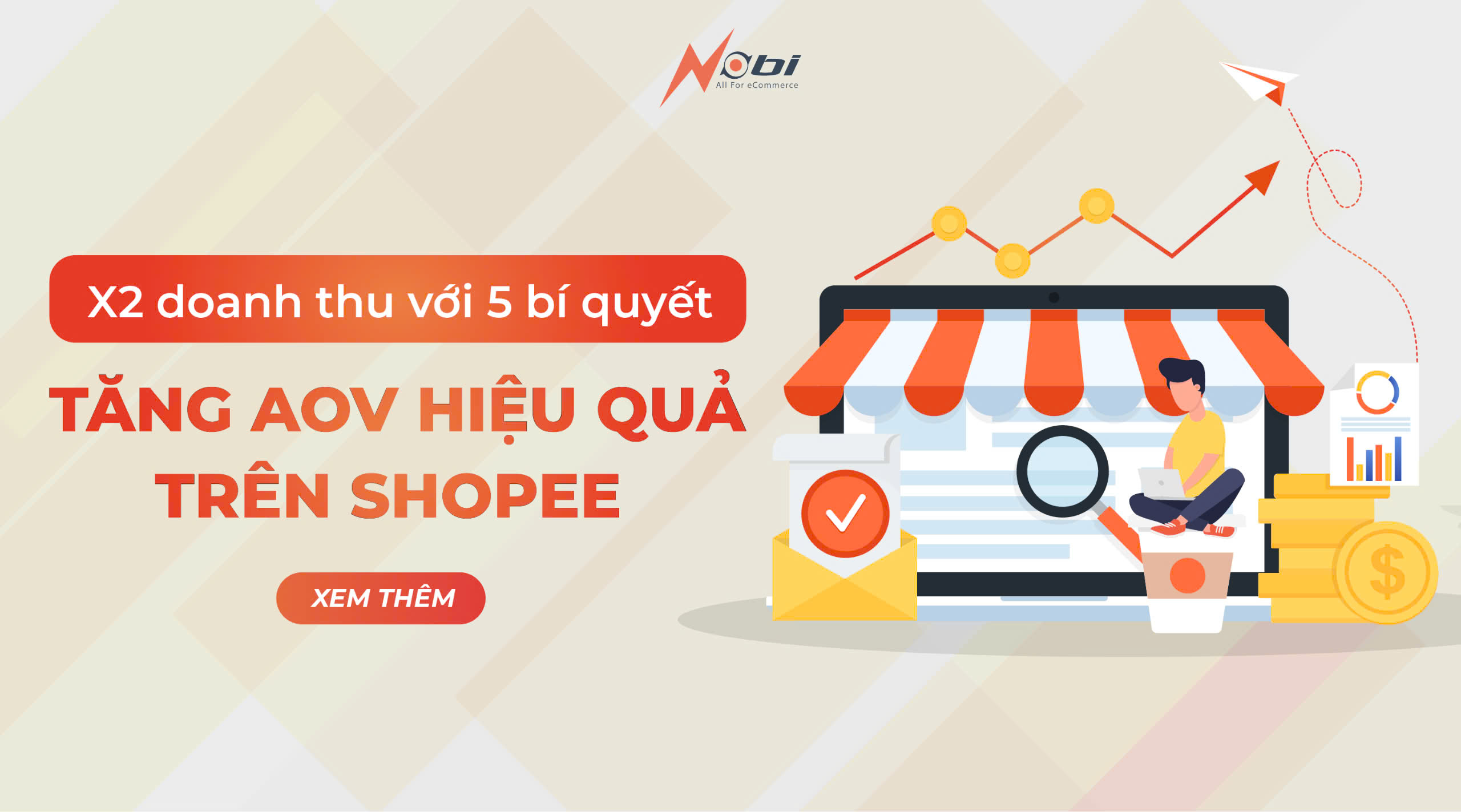 X2 doanh thu với 5 bí quyết tăng AOV hiệu quả trên Shopee 